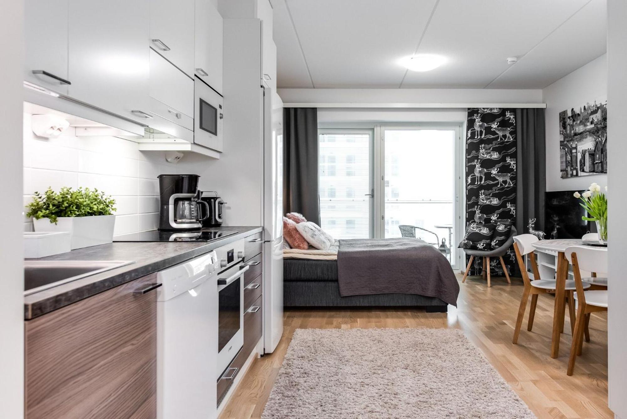 Apartment Trendy Homes With Free Parking Oulu